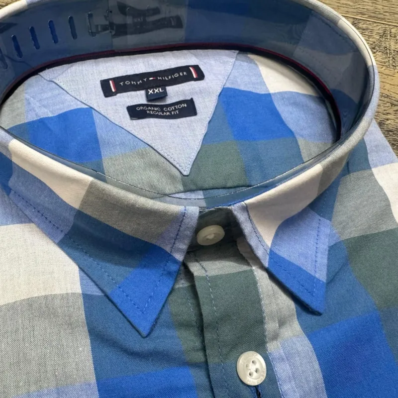 Tommy Hilfiger Men's Long Sleeve Check Shirt Wholesale Bangladesh