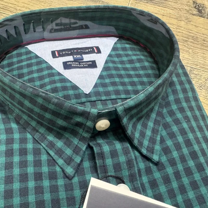Tommy Hilfiger Men's Long Sleeve Check Shirt Wholesale Bangladesh