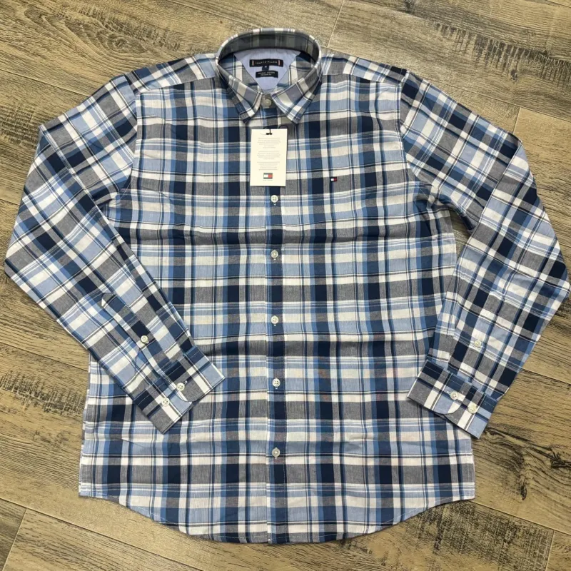 Tommy Hilfiger Men's Long Sleeve Check Shirt Wholesale Bangladesh
