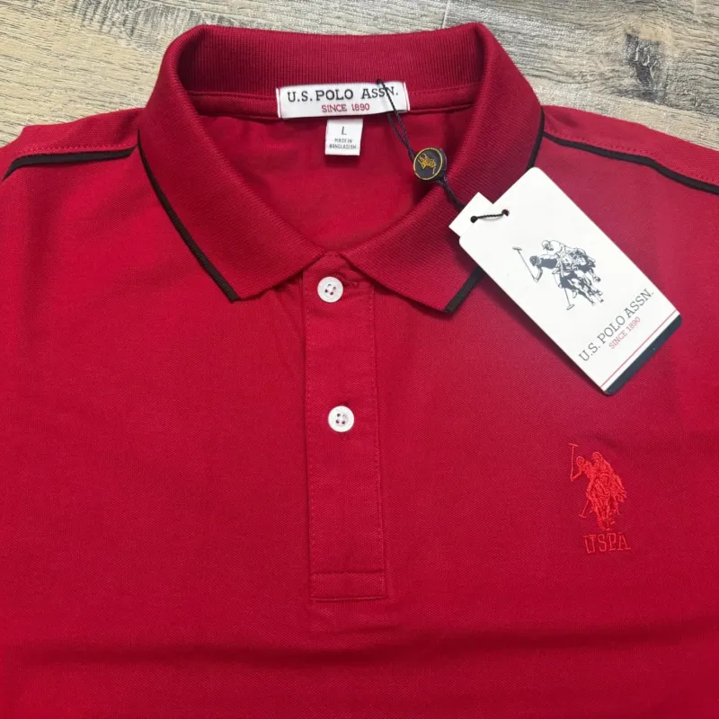 US Polo Assn Men's Premium Stylish Polo Shirt Wholesale Bangladesh