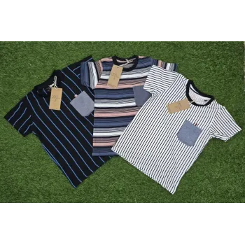 Next Boys' Mid Grade Stripe T‑Shirt Wholesale – Everywear Bangladesh Ltd
