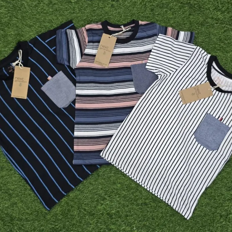 Next Boys' Mid Grade Stripe T‑Shirt Wholesale – Everywear Bangladesh Ltd Next Boys' Mid Grade Stripe T‑Shirt Wholesale – Everywear Bangladesh Ltd