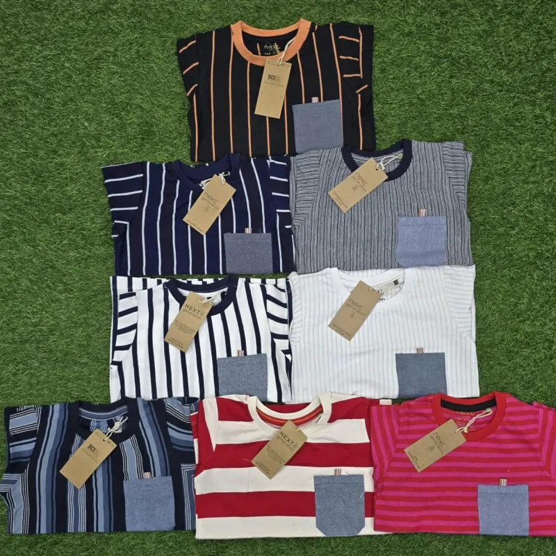 Next Boys' Mid Grade Stripe T‑Shirt Wholesale – Everywear Bangladesh Ltd Next Boys' Mid Grade Stripe T‑Shirt Wholesale – Everywear Bangladesh Ltd