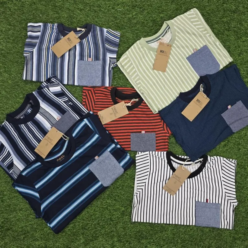 Next Boys' Mid Grade Stripe T‑Shirt Wholesale – Everywear Bangladesh Ltd Next Boys' Mid Grade Stripe T‑Shirt Wholesale – Everywear Bangladesh Ltd