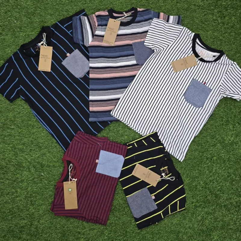 Next Boys' Mid Grade Stripe T‑Shirt Wholesale – Everywear Bangladesh Ltd Next Boys' Mid Grade Stripe T‑Shirt Wholesale – Everywear Bangladesh Ltd