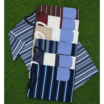 SPRIT Men's Mid Grade Stripe T‑Shirt Wholesale – Everywear Bangladesh Ltd