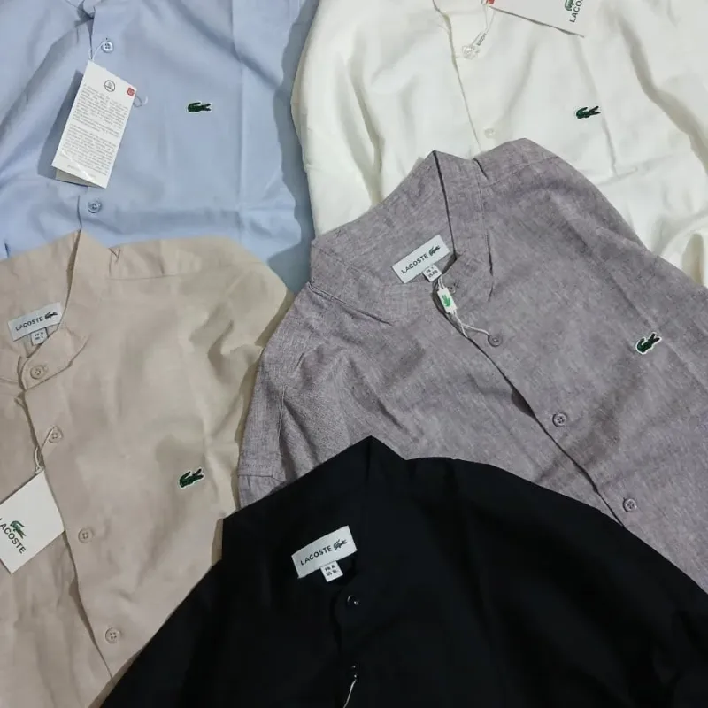 Men's Premium Linen-Cotton Full Sleeve Shirt — Wholesale Bangladesh