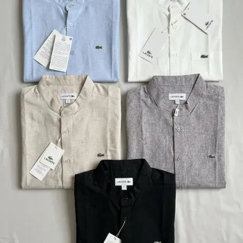 Men's Premium Linen-Cotton Full Sleeve Shirt — Wholesale Bangladesh