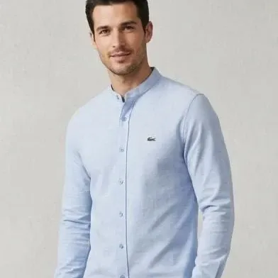 Men's Premium Linen-Cotton Full Sleeve Shirt — Wholesale Bangladesh