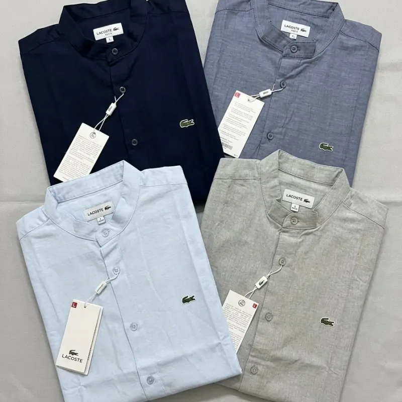 Men's Premium Linen-Cotton Full Sleeve Shirt — Wholesale Bangladesh