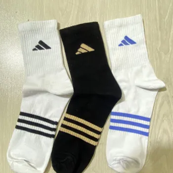 Adidas Unisex Crew Socks 3 Pairs Pack Wholesale Bangladesh