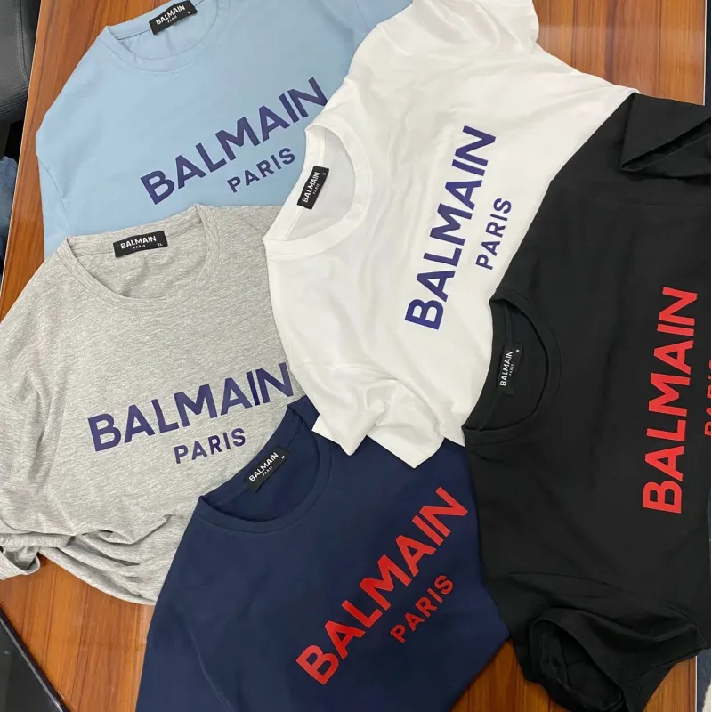 Balmain Paris Premium Showroom T-Shirt Wholesale Bangladesh Balmain Paris Premium Showroom T-Shirt Wholesale Bangladesh
