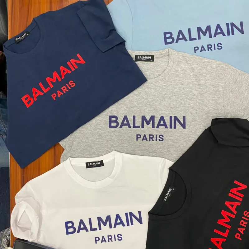 Balmain Paris Premium Showroom T-Shirt Wholesale Bangladesh Balmain Paris Premium Showroom T-Shirt Wholesale Bangladesh