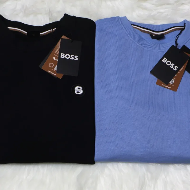 Men's Premium 340 GSM Fleece Crewneck Sweatshirt (8-Design Assortment) — Wholesale Bangladesh