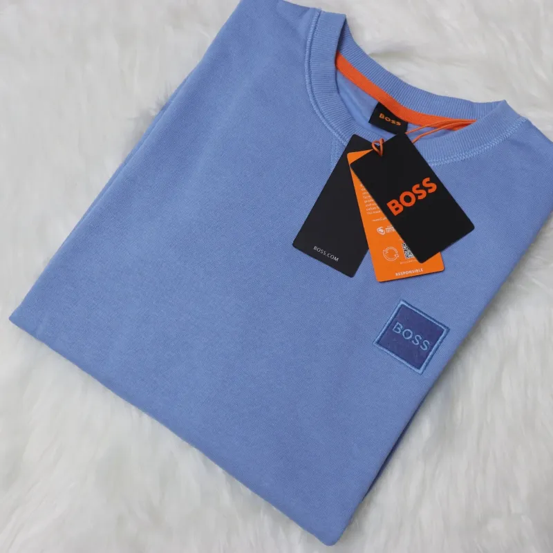Men's Premium 340 GSM Fleece Crewneck Sweatshirt (8-Design Assortment) — Wholesale Bangladesh