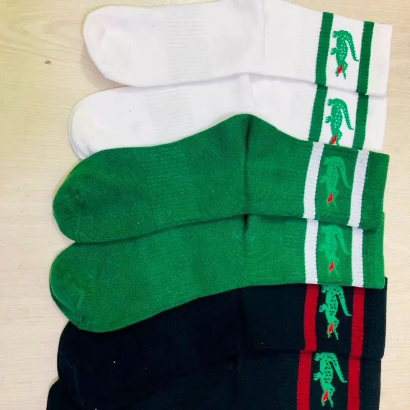 Lacoste Unisex Crew Socks 3 Pairs Pack Wholesale Bangladesh