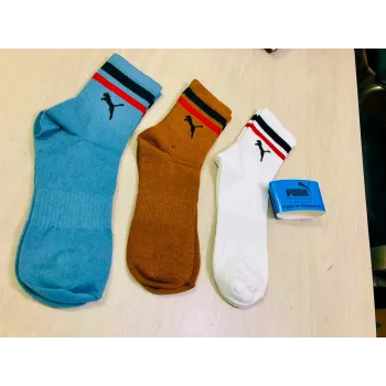 Puma Unisex Crew Socks 3 Pairs Pack Wholesale Bangladesh