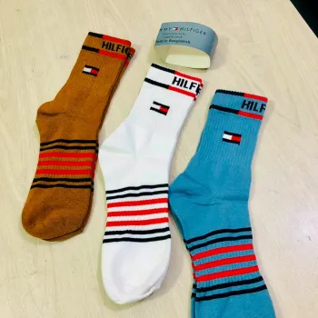 Tommy Hilfiger Unisex Crew Socks 3 Pairs Pack Wholesale Bangladesh