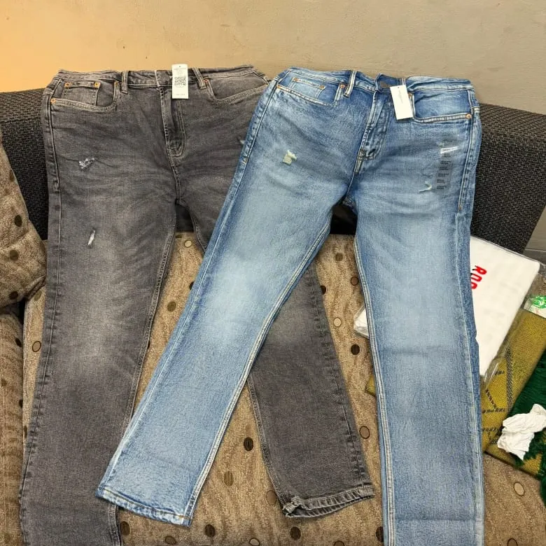 American Eagle Men's Premium Laser Wash Acid Wash Denim Jeans Wholesale – Everywear Bangladesh Ltd American Eagle Men's Premium Laser Wash Acid Wash Denim Jeans Wholesale – Everywear Bangladesh Ltd