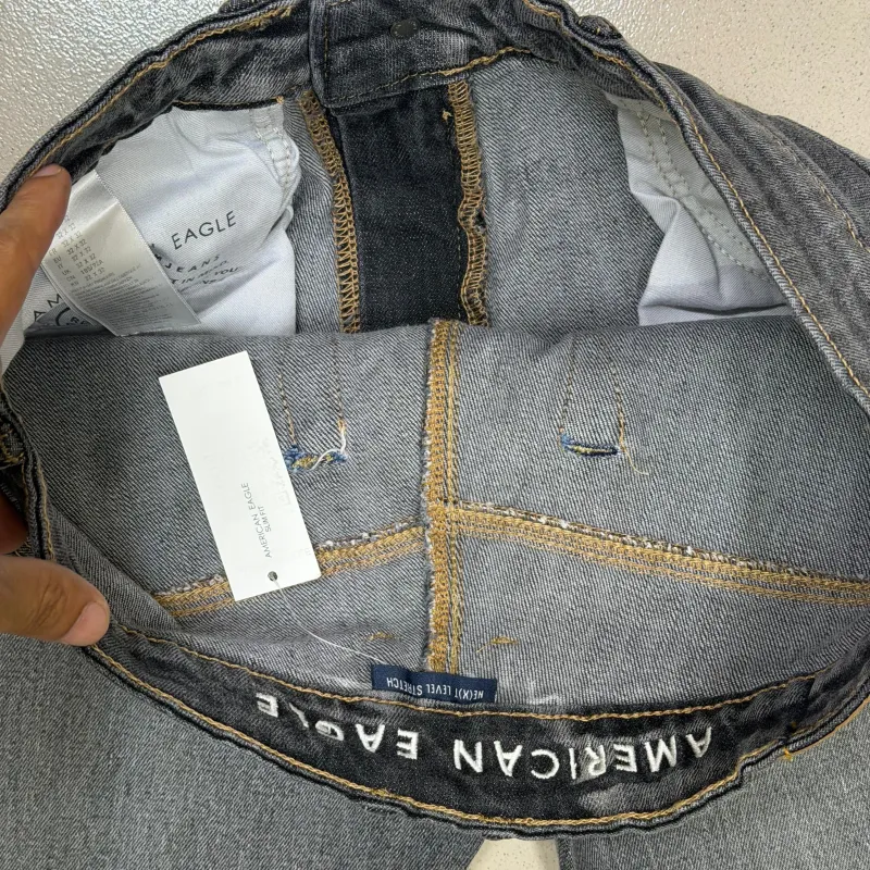 American Eagle Men's Premium Laser Wash Acid Wash Denim Jeans Wholesale – Everywear Bangladesh Ltd American Eagle Men's Premium Laser Wash Acid Wash Denim Jeans Wholesale – Everywear Bangladesh Ltd