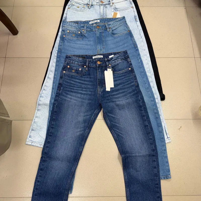 Calvin Klein Men's Premium Laser Wash Acid Wash Denim Jeans Wholesale – Everywear Bangladesh Ltd