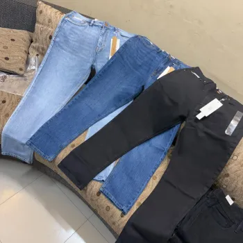 Calvin Klein Men's Premium Laser Wash Acid Wash Denim Jeans Wholesale – Everywear Bangladesh Ltd