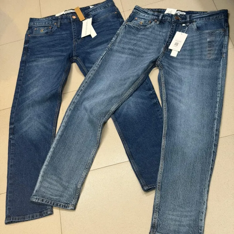 Calvin Klein Men's Premium Laser Wash Acid Wash Denim Jeans Wholesale – Everywear Bangladesh Ltd