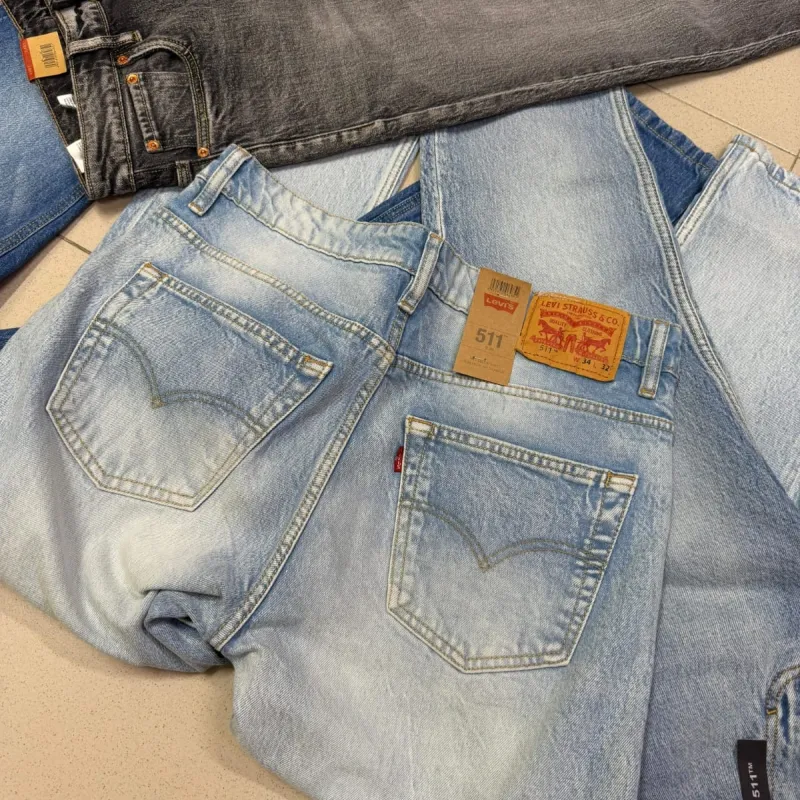 Levi's 511 Original Men's Premium Laser Wash Acid Wash Denim Jeans Wholesale – Everywear Bangladesh Ltd Levi's 511 Original Men's Premium Laser Wash Acid Wash Denim Jeans Wholesale – Everywear Bangladesh Ltd