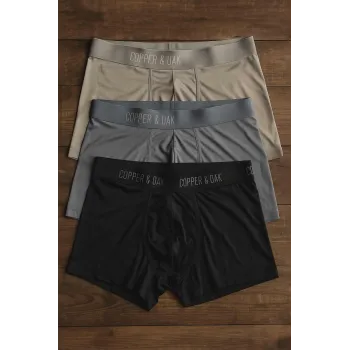 Copper & Oak Men's Turkish MicroModal Boxers (3-Pack) Wholesale – Everywear Bangladesh Ltd