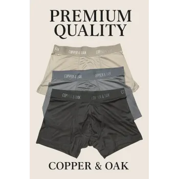 Copper & Oak Men's Turkish MicroModal Boxers (3-Pack) Wholesale – Everywear Bangladesh Ltd