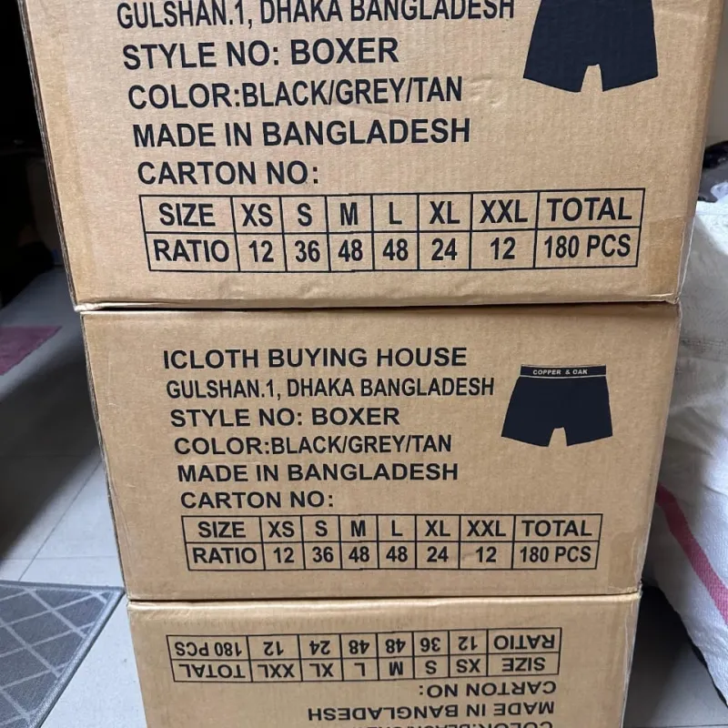 Copper & Oak Men's Turkish MicroModal Boxers (3-Pack) Wholesale – Everywear Bangladesh Ltd Copper & Oak Men's Turkish MicroModal Boxers (3-Pack) Wholesale – Everywear Bangladesh Ltd
