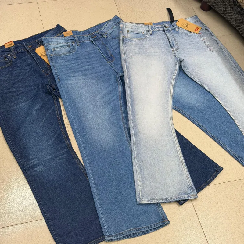 Levi's Men's Premium Laser Wash Bootcut Denim Jeans Wholesale – Everywear Bangladesh Ltd