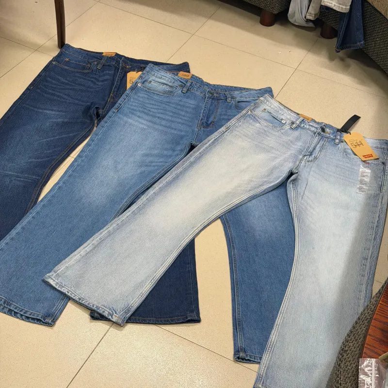 Levi's Men's Premium Laser Wash Bootcut Denim Jeans Wholesale – Everywear Bangladesh Ltd