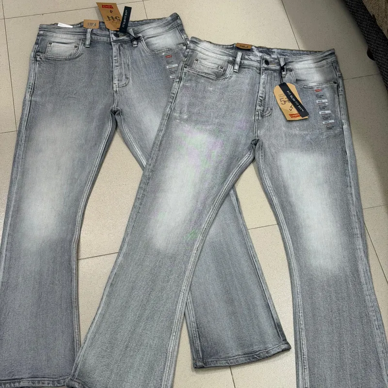 Levi's Men's Premium Laser Wash Bootcut Denim Jeans Wholesale – Everywear Bangladesh Ltd