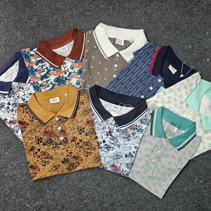 Celio Men's Polo T‑Shirt (8 Colors) Wholesale – Everywear Bangladesh Ltd