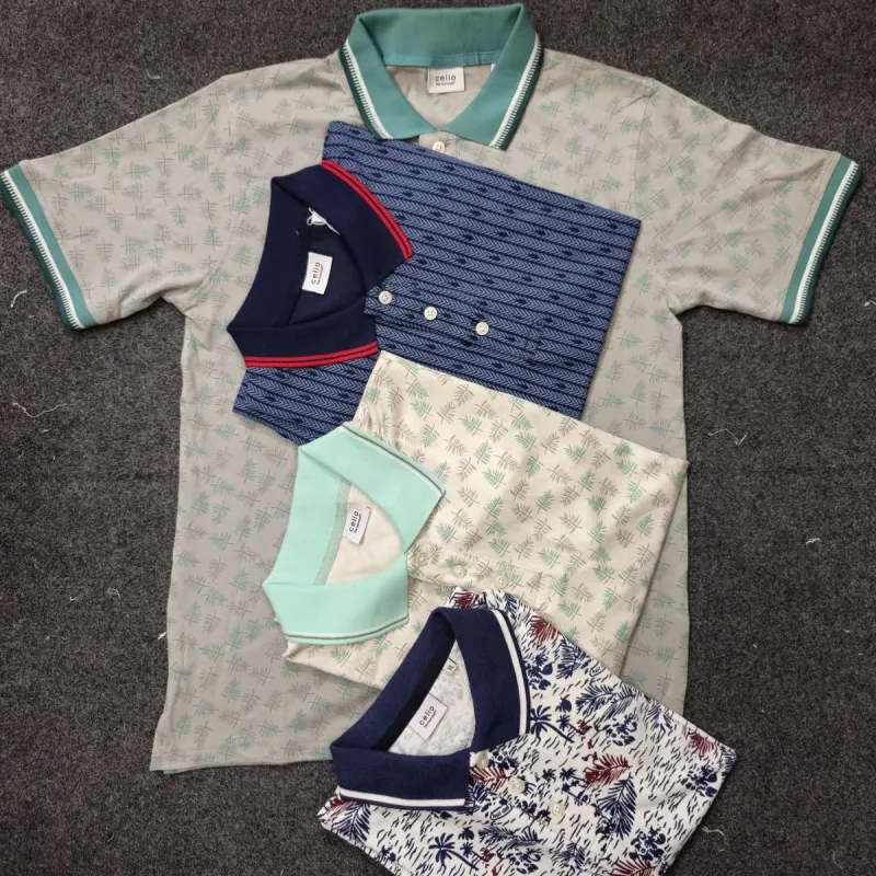 Celio Men's Polo T‑Shirt (8 Colors) Wholesale – Everywear Bangladesh Ltd