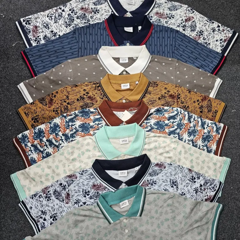 Celio Men's Polo T‑Shirt (8 Colors) Wholesale – Everywear Bangladesh Ltd
