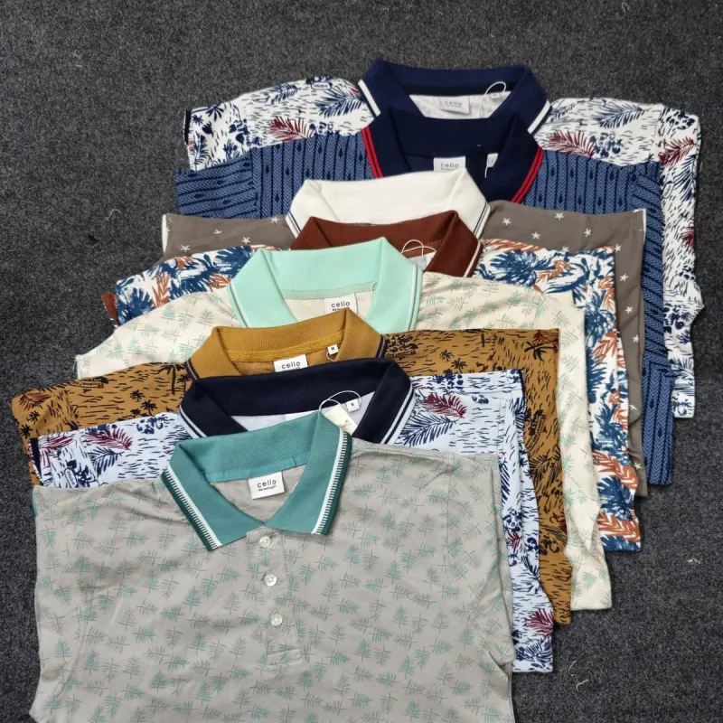 Celio Men's Polo T‑Shirt (8 Colors) Wholesale – Everywear Bangladesh Ltd
