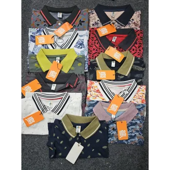 KIDS Brand Mixed Sizes Short Sleeve Polo T‑Shirt Wholesale – Everywear Bangladesh Ltd