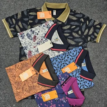 KIDS Brand Mixed Sizes Short Sleeve Polo T‑Shirt Wholesale – Everywear Bangladesh Ltd