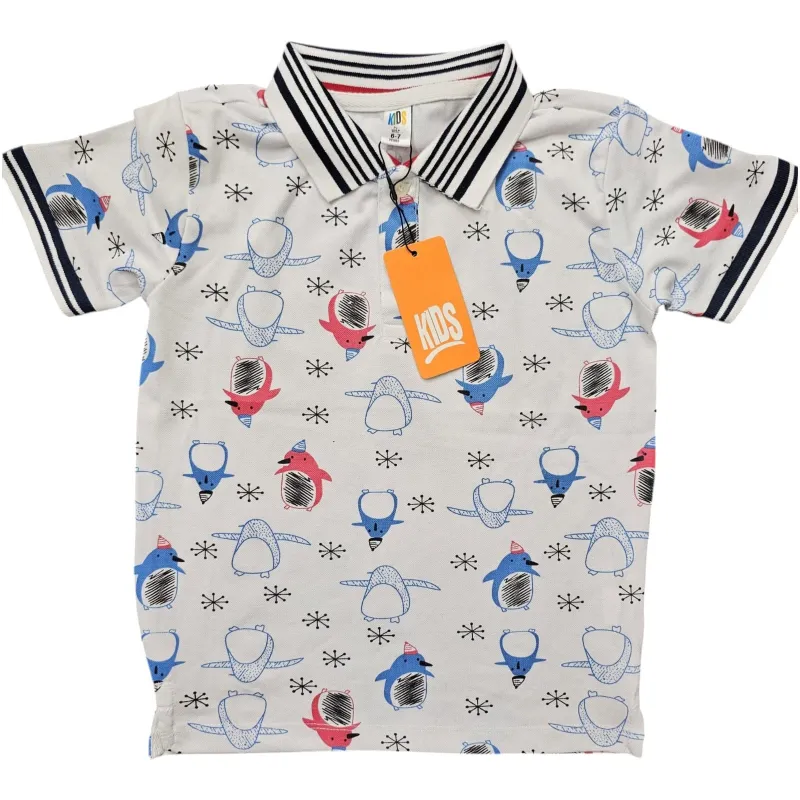KIDS Brand Mixed Sizes Short Sleeve Polo T‑Shirt Wholesale – Everywear Bangladesh Ltd
