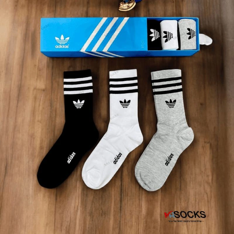 Adidas 6 Pair Long Socks Wholesale Bangladesh