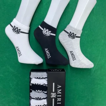 Amiri 3 Pair Ankle Socks Wholesale Bangladesh Amiri 3 Pair Ankle Socks Wholesale Bangladesh