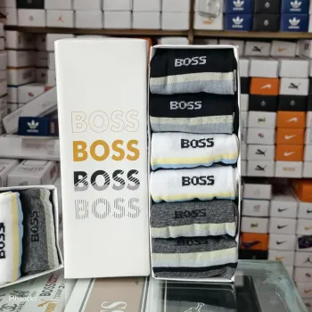 Boss 6 Pair Long Socks Wholesale Bangladesh