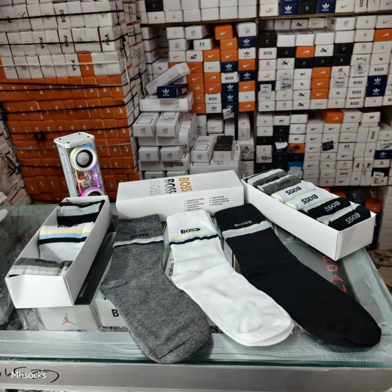 Boss 6 Pair Long Socks Wholesale Bangladesh Boss 6 Pair Long Socks Wholesale Bangladesh