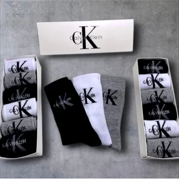 Ck 6 Pair Long Socks Wholesale Bangladesh