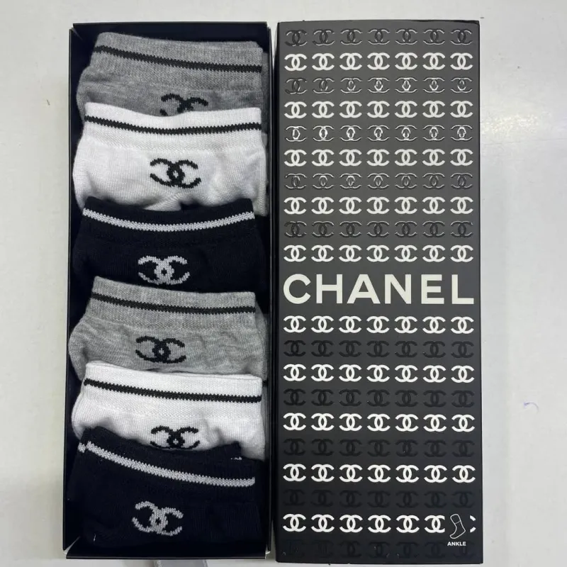 Chanel 6 Pair Ankle Socks Wholesale Bangladesh Chanel 6 Pair Ankle Socks Wholesale Bangladesh