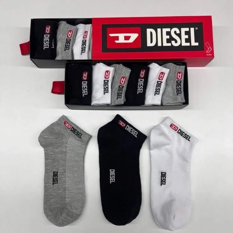 Diesel 6 Pair Ankle Socks Wholesale Bangladesh Diesel 6 Pair Ankle Socks Wholesale Bangladesh