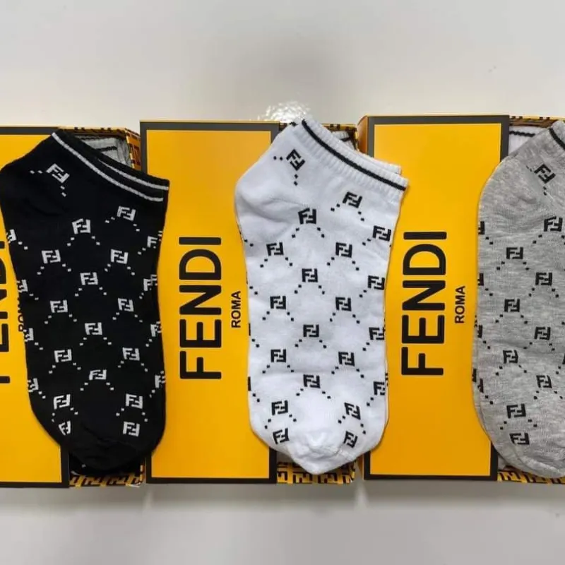 Fendi 6 Pair Ankle Socks Wholesale Bangladesh