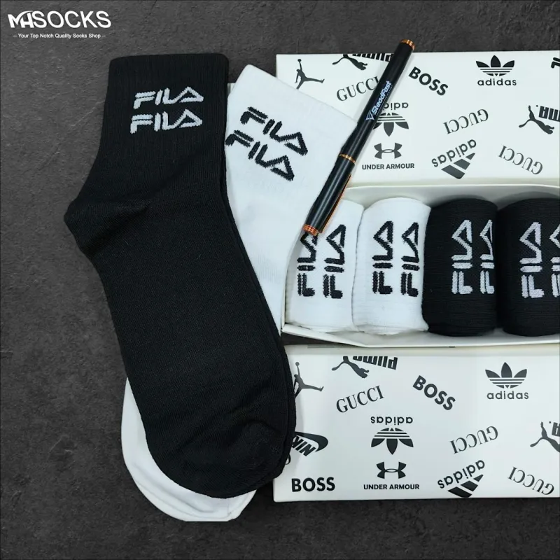 Fila 6 Pair Mid Crew Socks Wholesale Bangladesh
